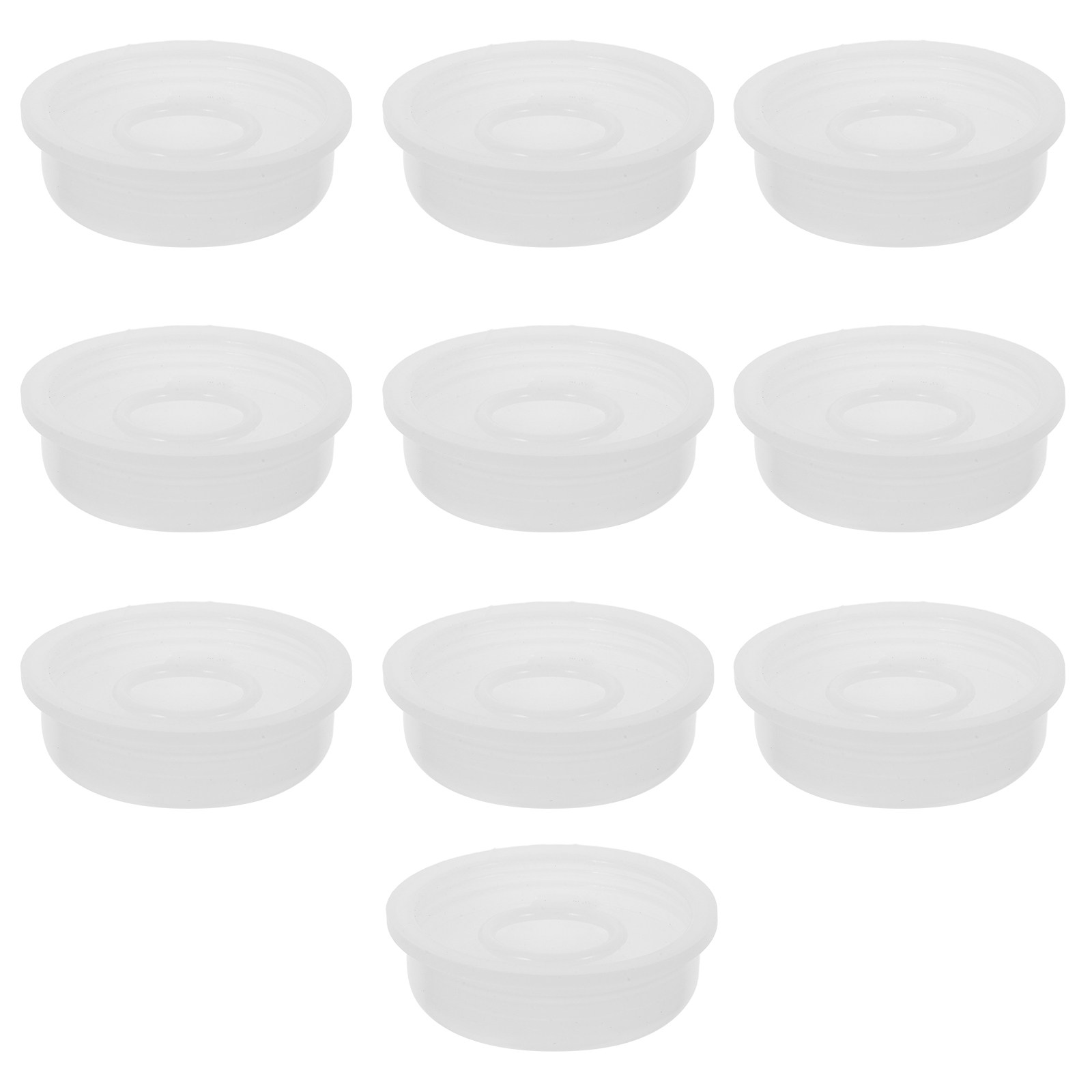 Food Storage With Lids - ฝาปิดถังเก็บสารเคมีพลาสติก 10 ชิ้น ขนาด 20-25 ลิตร
