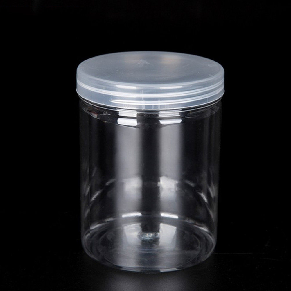 Food Storage With Lids - 10 ชิ้น ขวดโหลพลาสติกใสคุณภาพสูงสำหรับเก็บอาหาร พร้อมฝาปิดสุญญากาศ ขนาด 700