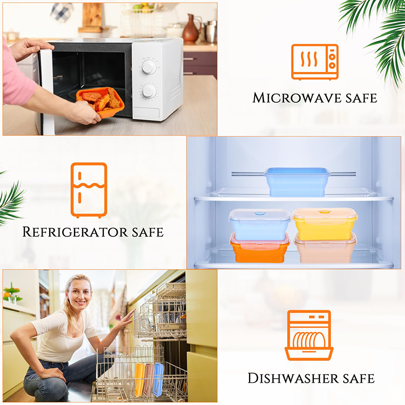 ภาชนะเก็บอาหารแบบพับได้กล่องอา - Food Storage Tupperware บทวิจารณ์และราคา