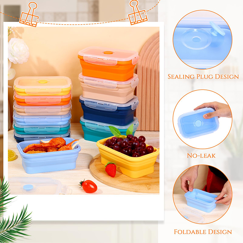 ภาชนะเก็บอาหารแบบพับได้กล่องอา - Food Storage Tupperware บทวิจารณ์และราคา