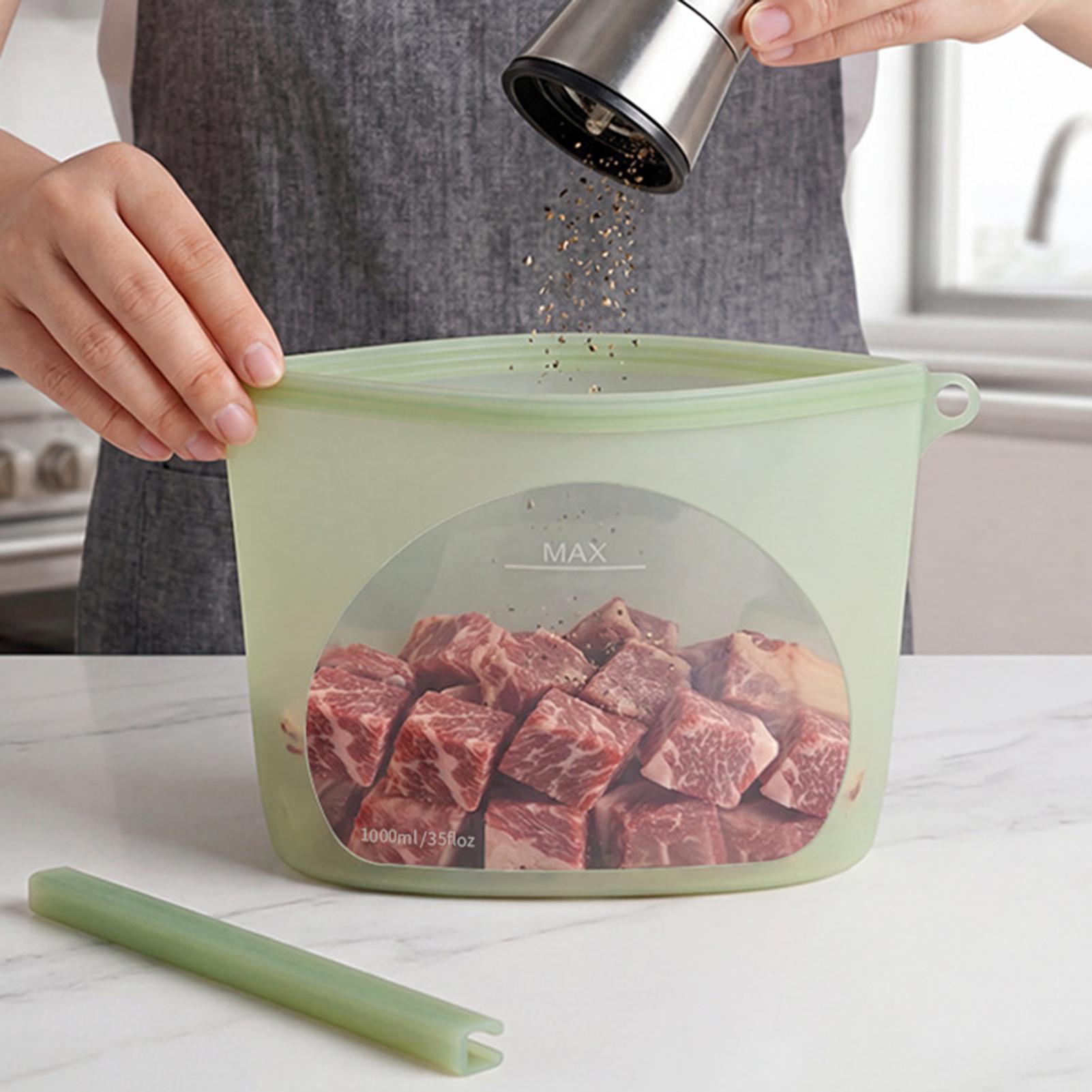 ถุงเก็บอาหารแบบใช้ซ้ำได้ 1000  - Ziploc Food Storage บทวิจารณ์และราคา
