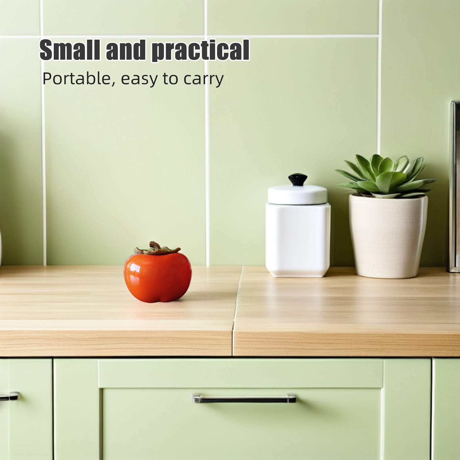 2 ชิ้น กระปุกเซรามิกทรงลูกพลับ - Food Storage Jars & Containers บทวิจารณ์และราคา