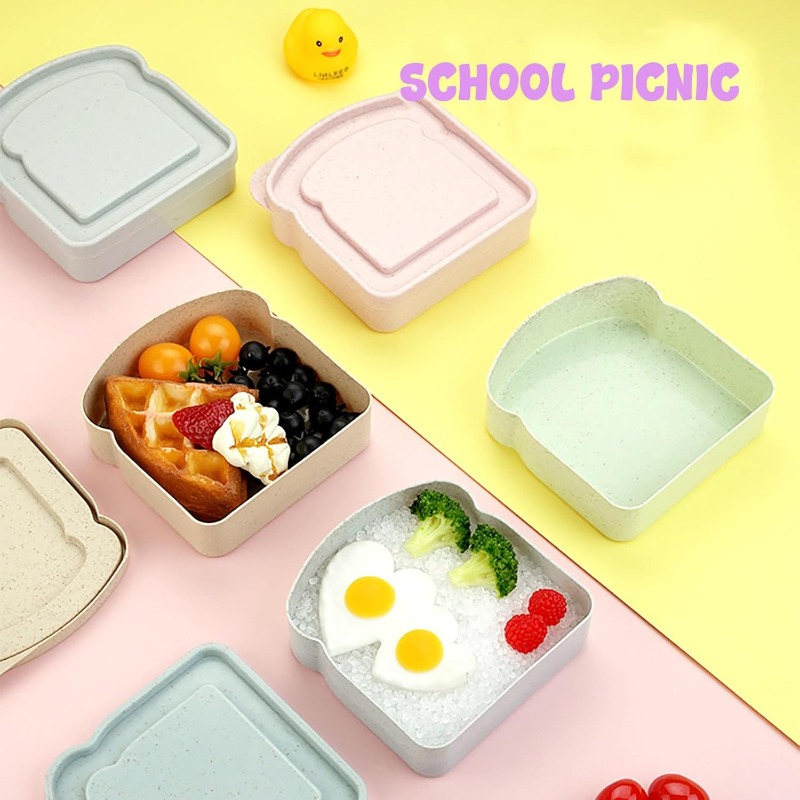กล่องใส่อาหารแบบแซนวิช 1/4 ชิ้ - Food Storage Camping บทวิจารณ์และราคา