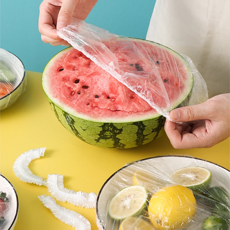 200PCS อาหารทิ้งพลาสติกห่อยืดห - Food Storage Tupperware บทวิจารณ์และราคา