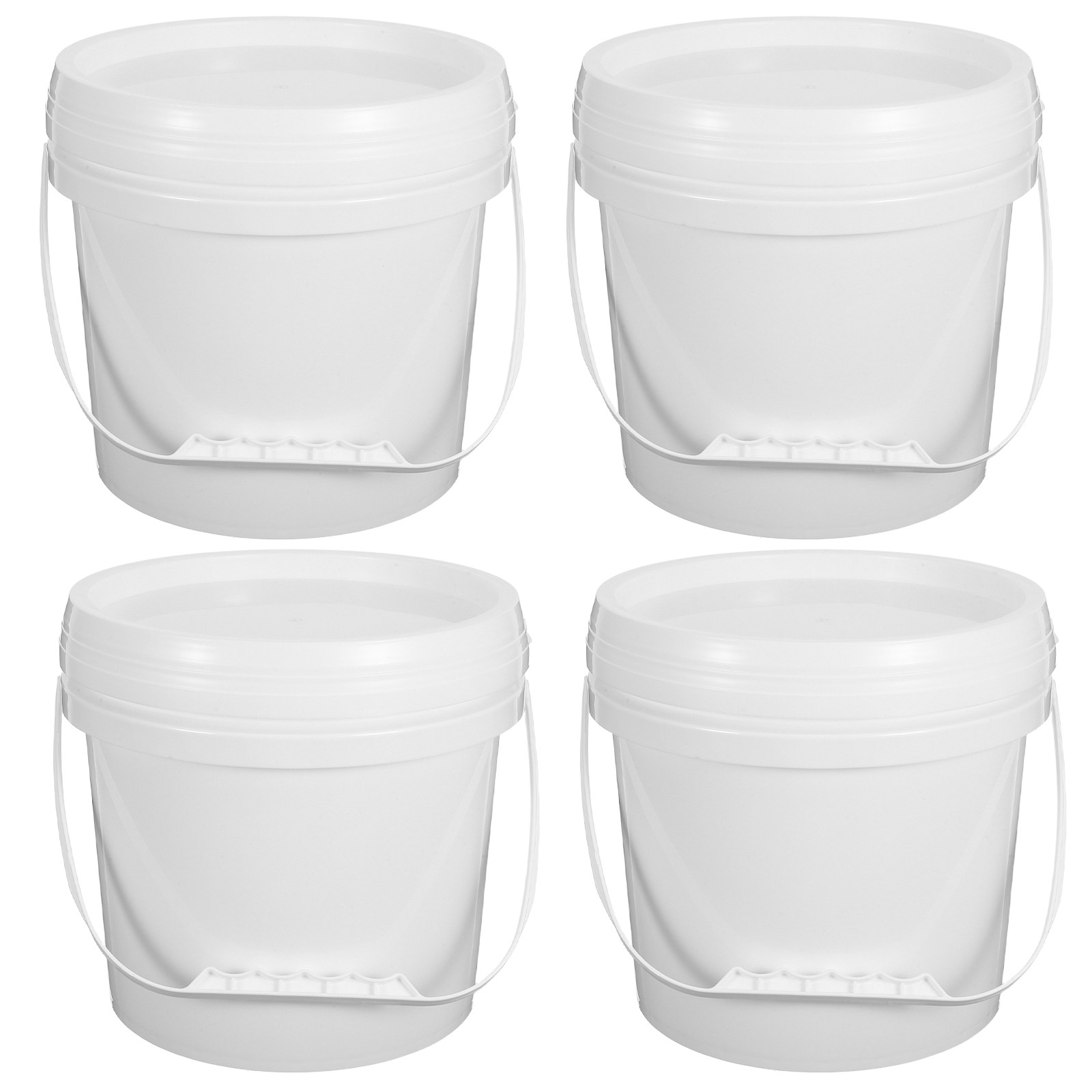 ถังเก็บของขนาดใหญ่สีขาว ฝาปิดก - Food Storage In Pantry บทวิจารณ์และราคา