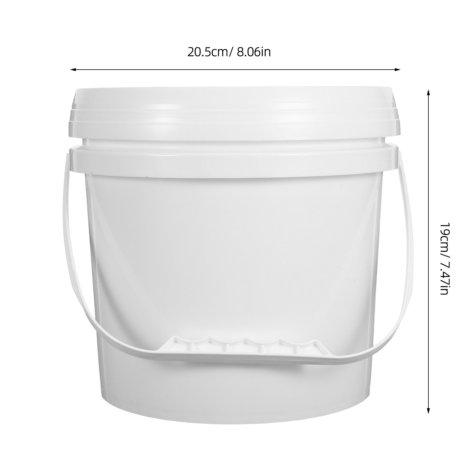ถังเก็บของขนาดใหญ่สีขาว ฝาปิดก - Food Storage In Pantry บทวิจารณ์และราคา