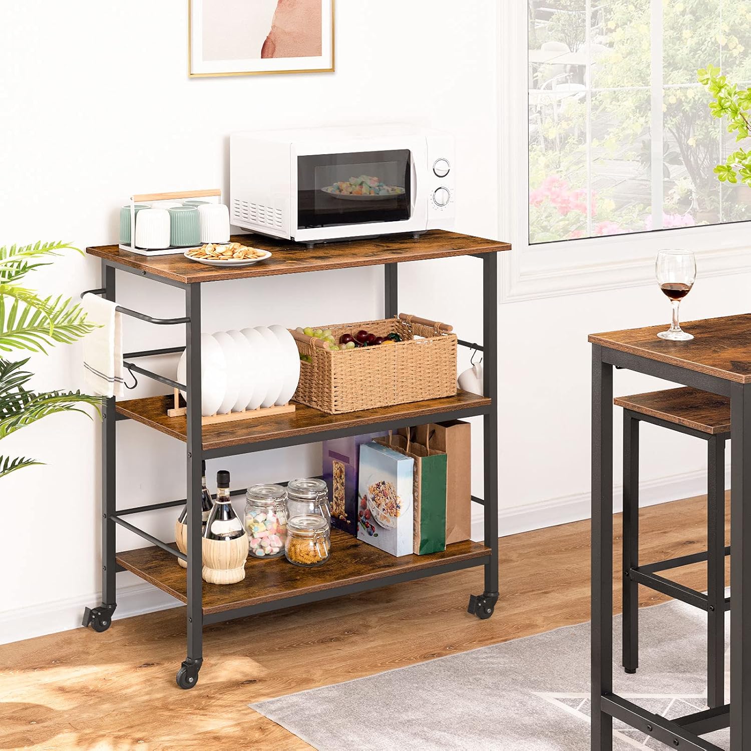 เกาะครัวอุตสาหกรรม 3 ชั้น พร้อ - Food Storage Room บทวิจารณ์และราคา