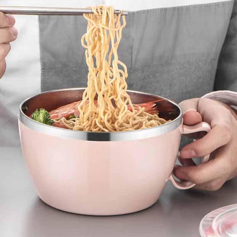 สแตนเลสแบบพกพาพร้อมฝาปิดชามบะห - Food Storage Tupperware บทวิจารณ์และราคา