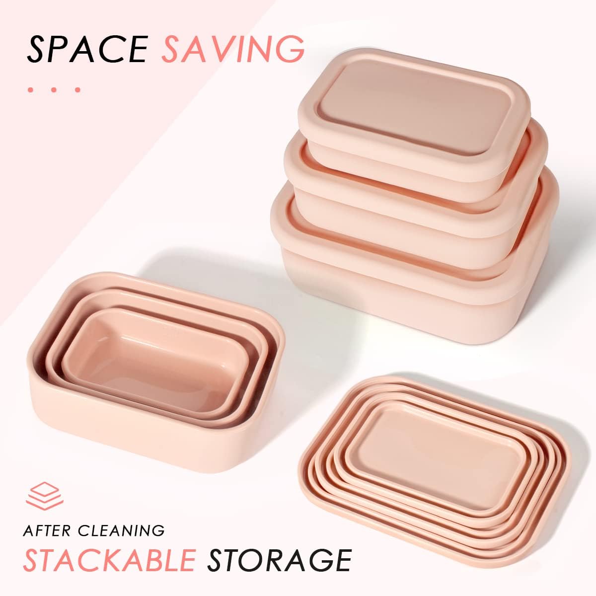 กล่องเบนโตะซิลิโคนกล่องอาหารกล - Food Storage Tupperware บทวิจารณ์และราคา