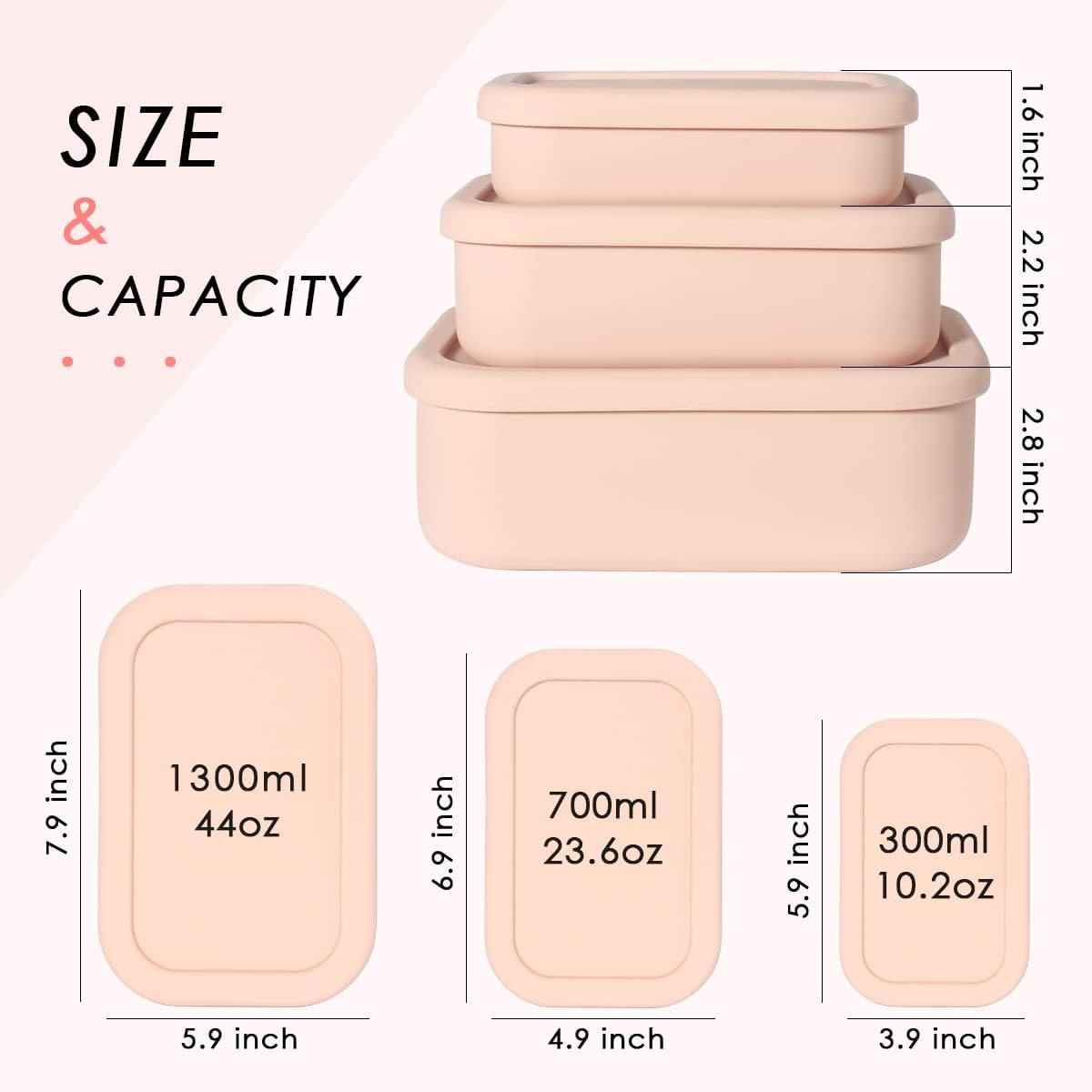 กล่องเบนโตะซิลิโคนกล่องอาหารกล - Food Storage Tupperware บทวิจารณ์และราคา