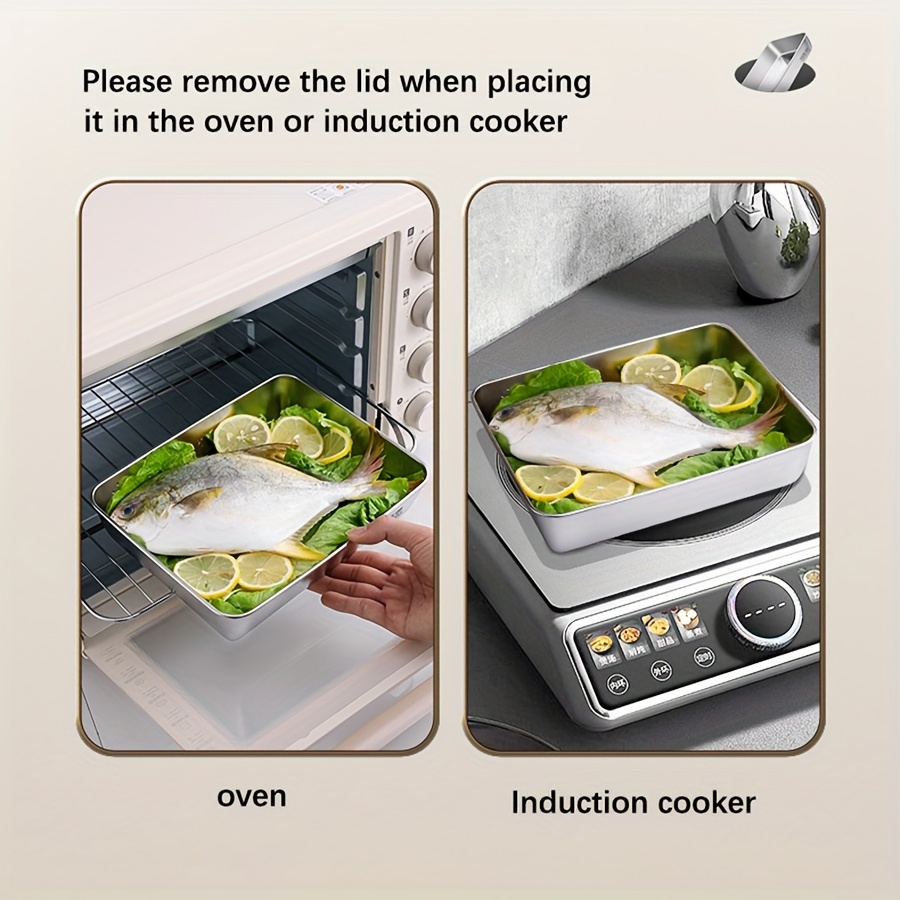 1-3 ชิ้น กล่องเก็บอาหารสแตนเลส - Food Storage In Pantry บทวิจารณ์และราคา