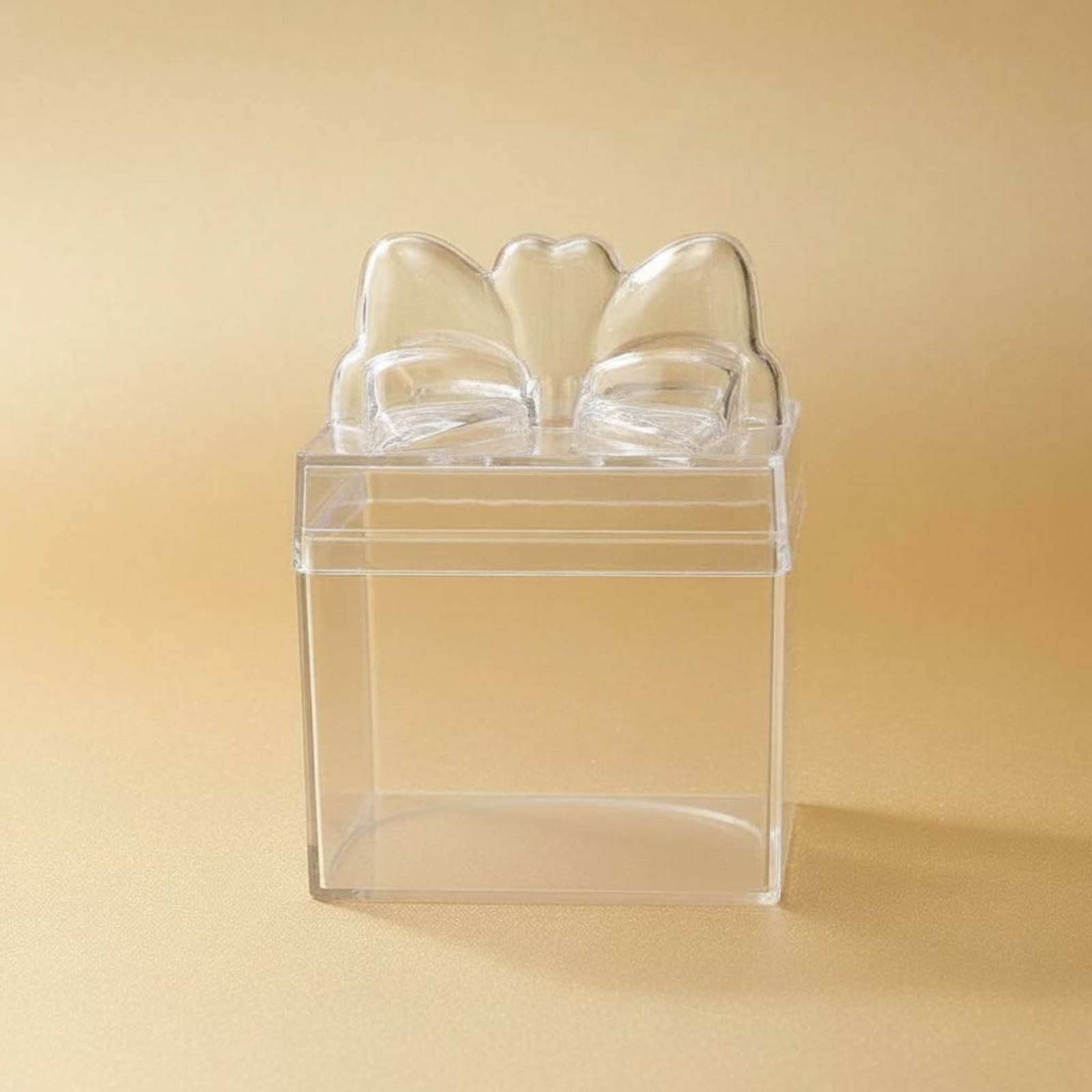 กล่องขนมพลาสติกใสพร้อมริบบิ้น  - Food Storage Plastic Boxes บทวิจารณ์และราคา