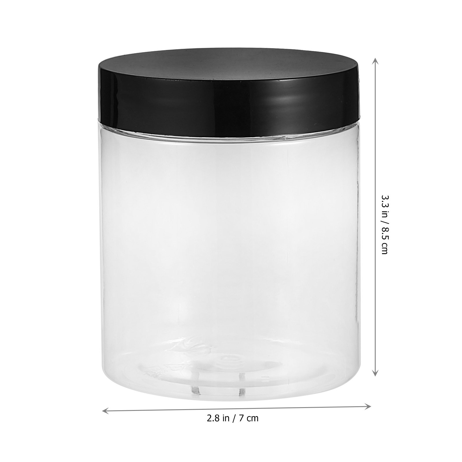 ขวดเก็บของพลาสติกใส 12 ชิ้น ภา - Food Storage Jars & Containers บทวิจารณ์และราคา