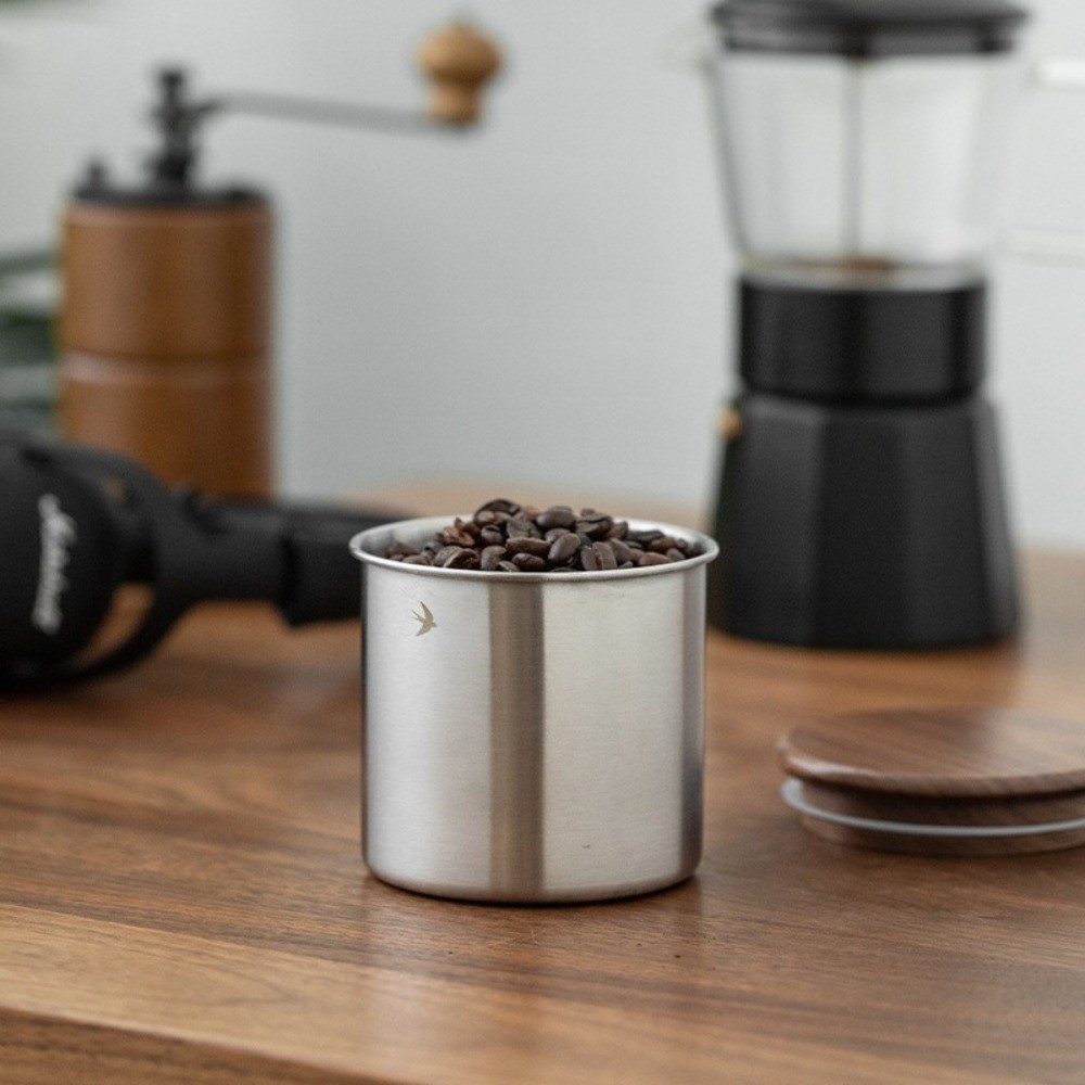 ใหม่! กระปุกมัทฉะสแตนเลส ฝาไม้ - Food Storage News บทวิจารณ์และราคา