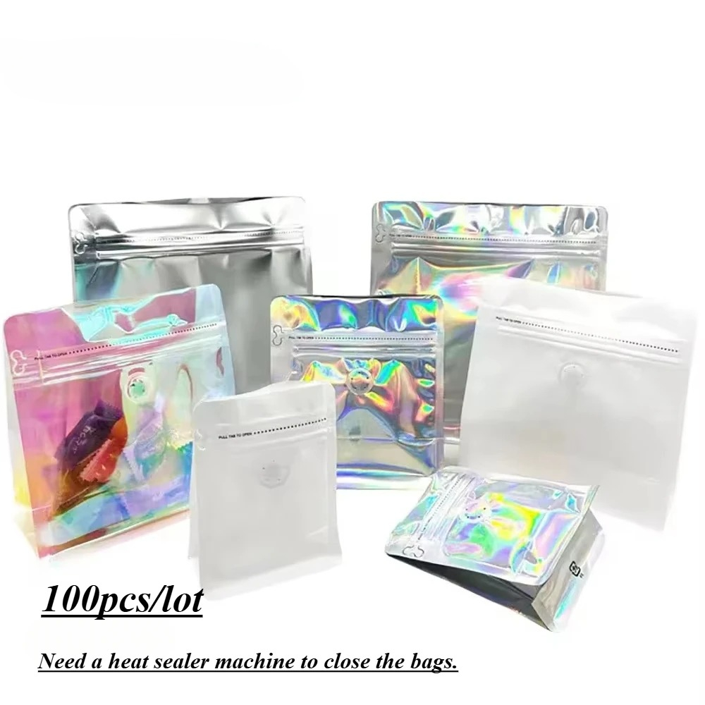 ถุงกาแฟโฮโลแกรมเลเซอร์สีชมพู 1 - Food Storage Room บทวิจารณ์และราคา