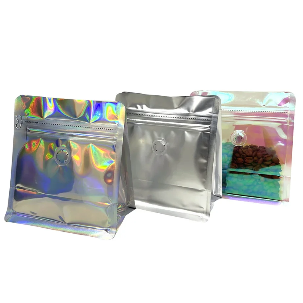 ถุงกาแฟโฮโลแกรมเลเซอร์สีชมพู 1 - Food Storage Room บทวิจารณ์และราคา