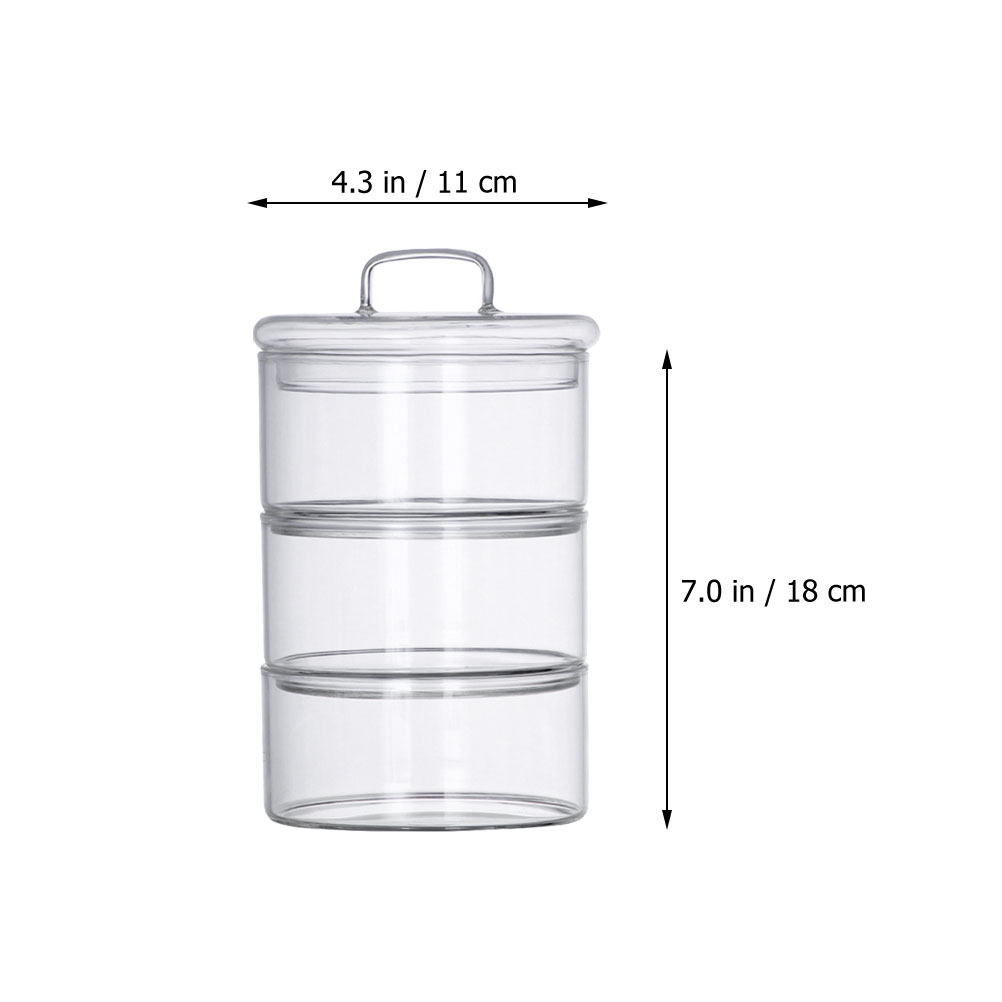 ชุดกล่องแก้วใสสำหรับเก็บอาหาร  - Food Storage Jars & Containers บทวิจารณ์และราคา