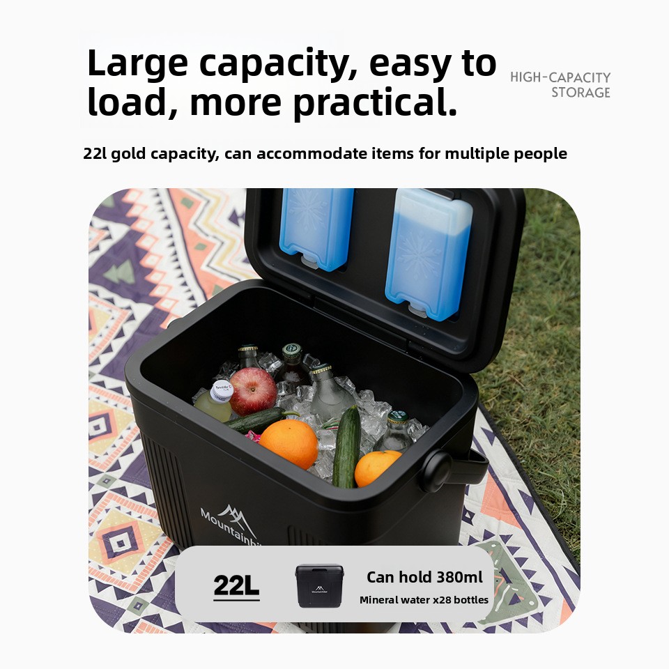 มounthiker 22L แบล็คไนท์ตู้เย็ - Food Storage Camping บทวิจารณ์และราคา