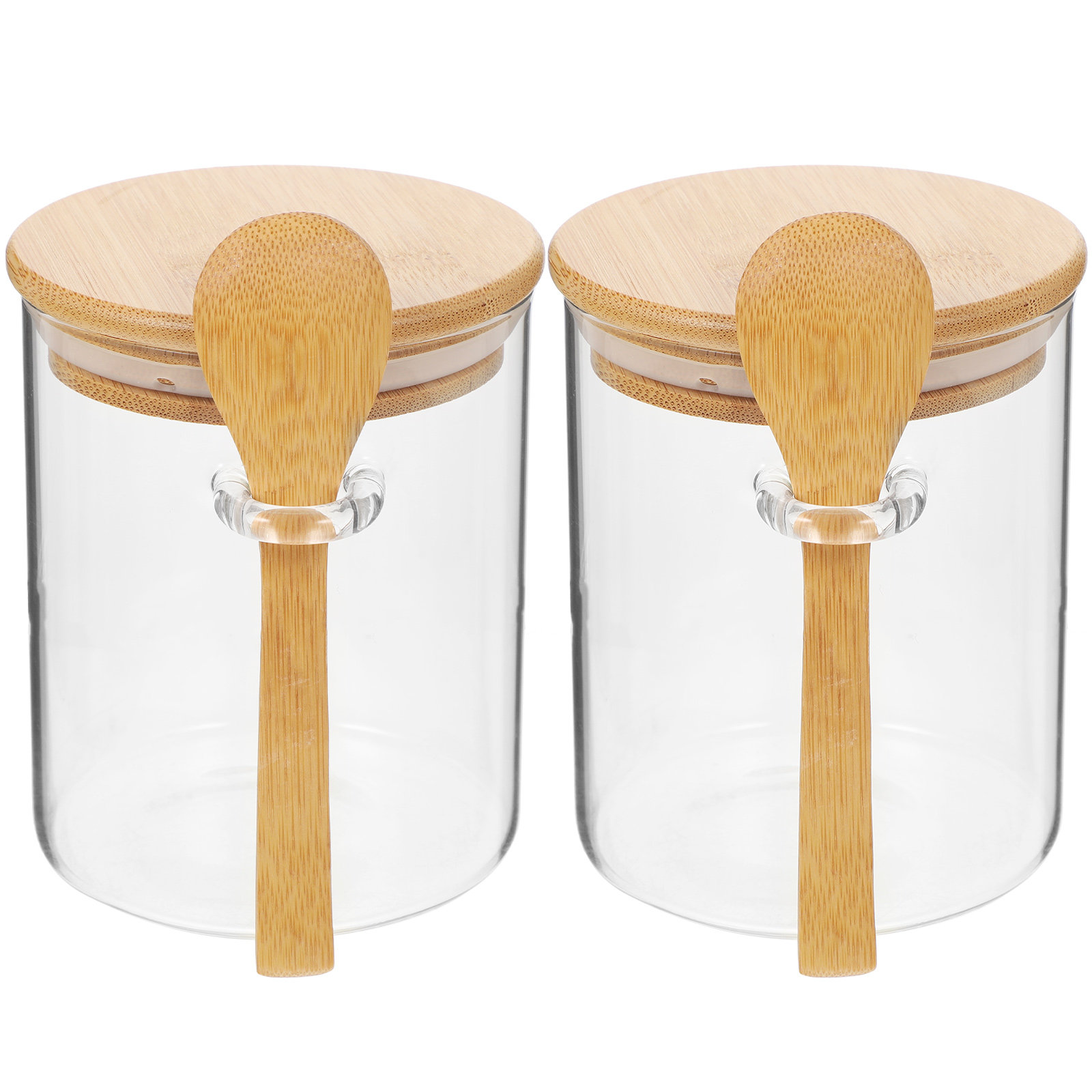 2 ชิ้น ภาชนะเก็บแป้งน้ำตาล โถใ - Food Storage Jars & Containers บทวิจารณ์และราคา