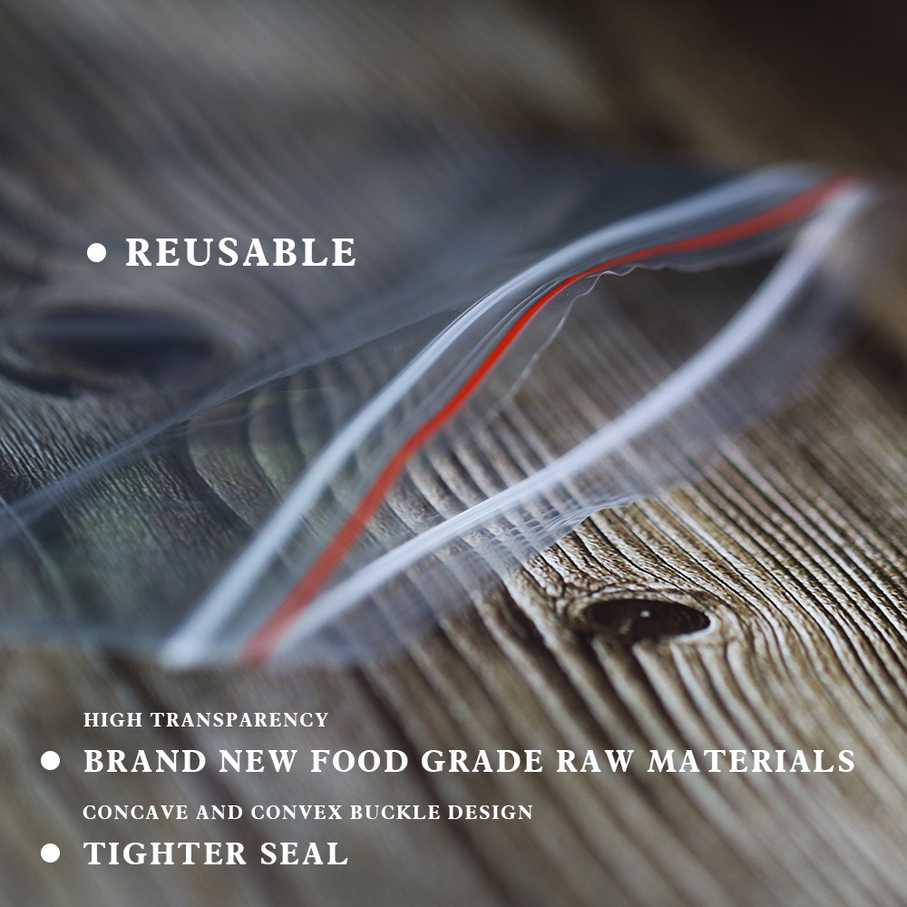 100 ชิ้น/แพ็ค Resealable ซิปล็ - Ziploc Food Storage บทวิจารณ์และราคา