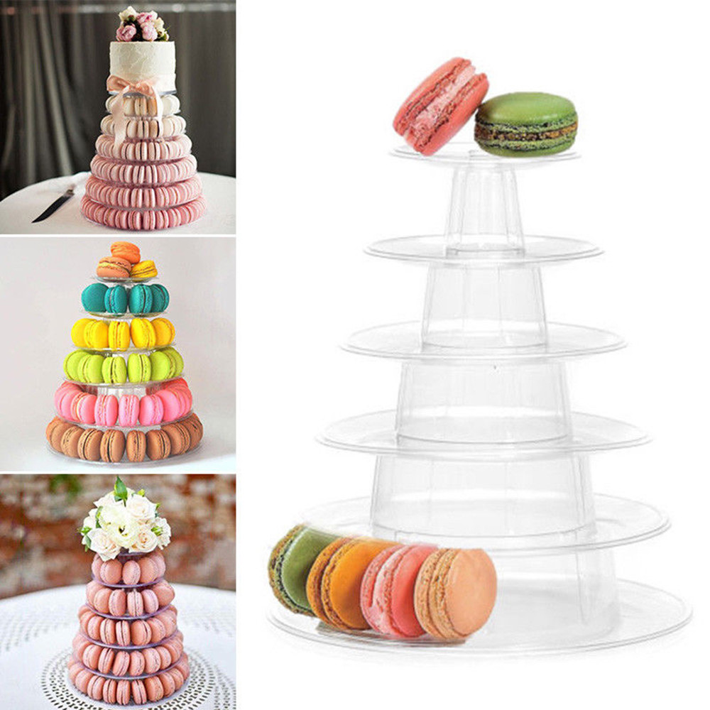 ชั้นหกเค้กแต่งงานชั้นวางเค้กคร - Food Storage Room บทวิจารณ์และราคา