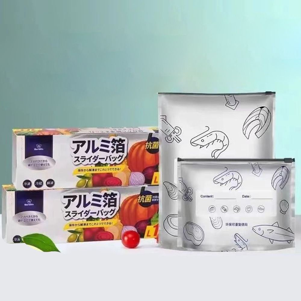 ถุงฟอยล์อลูมิเนียมขนาดใหญ่ 10  - Food Storage Plastic Boxes บทวิจารณ์และราคา