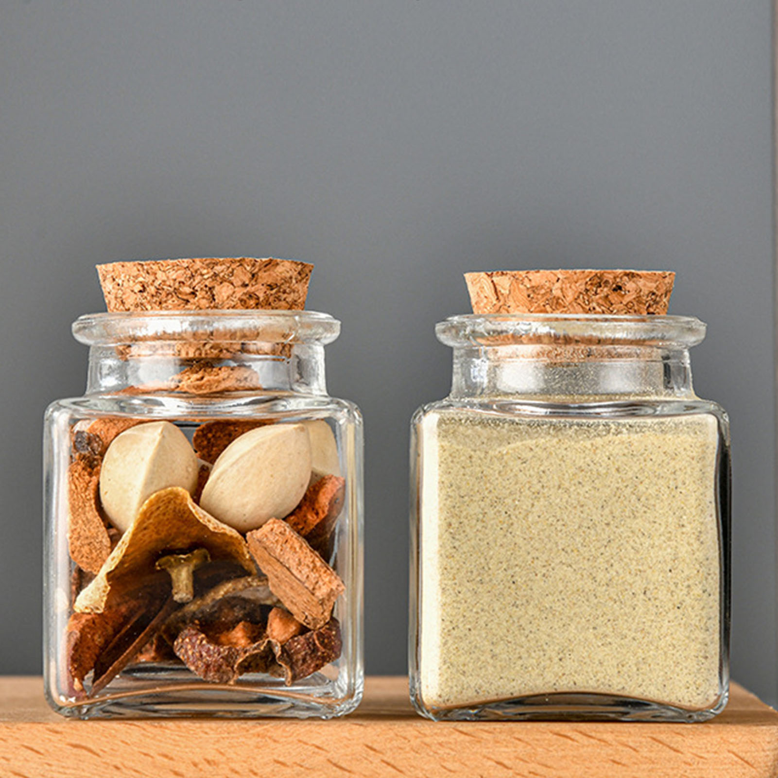 1/5/10Pcs แก้ว Jars ห้องครัว P - Food Storage In Pantry บทวิจารณ์และราคา