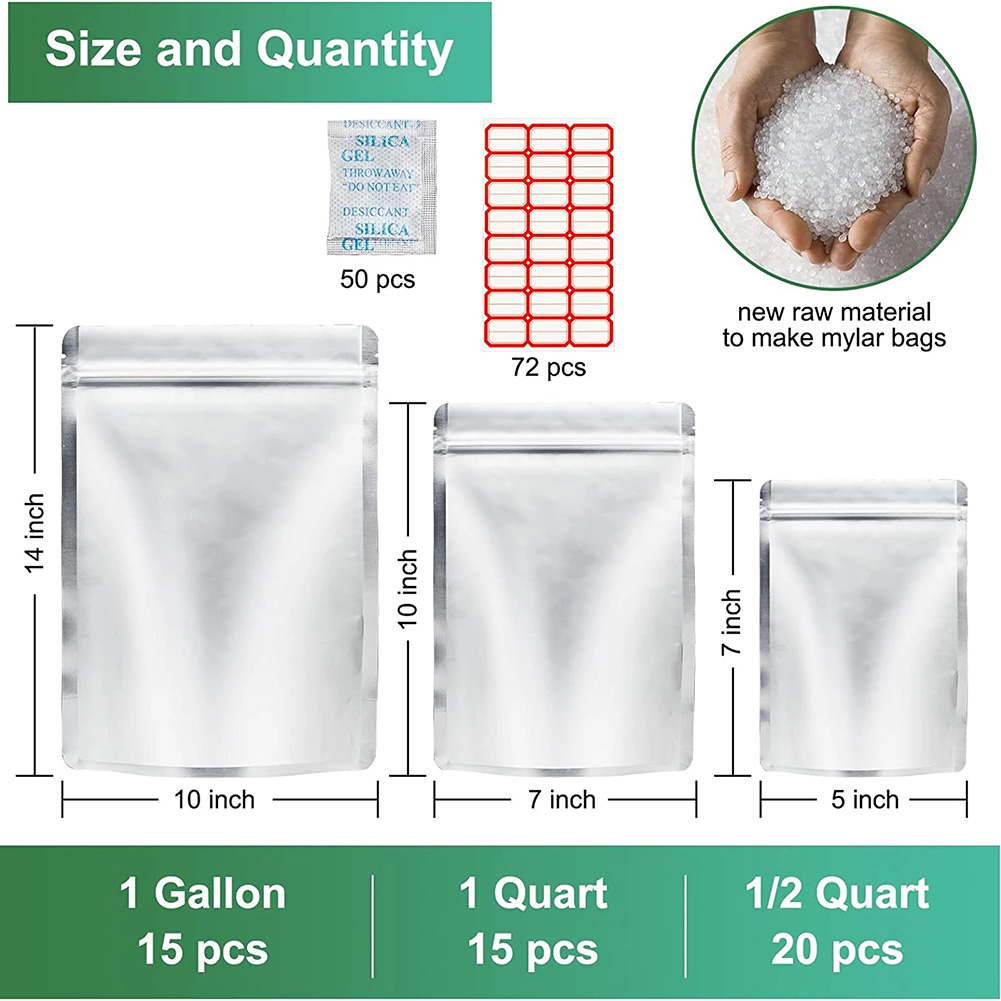 ถุงซีลสุญญากาศพร้อมสารดูดซับออ - Food Storage Oxygen Absorbers บทวิจารณ์และราคา