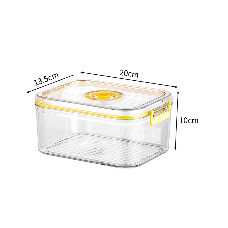 สูญญากาศสดกล่องตู้เย็นกระป๋องป - Food Storage Plastic Boxes บทวิจารณ์และราคา