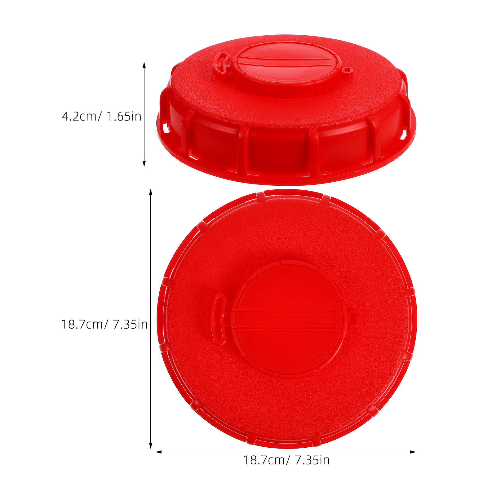 ฝาปิดถัง IBC สีแดง 16.2 ซม. ฝา - Food Storage With Lids บทวิจารณ์และราคา