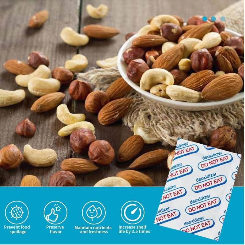 สารดูดออกซิเจนเกรดอาหาร 20cc-1 - Food Storage Oxygen Absorbers บทวิจารณ์และราคา