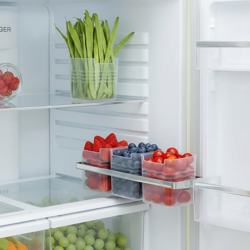 กล่องเก็บอาหารในตู้เย็น 4 ชิ้น - Food Storage Plastic Boxes บทวิจารณ์และราคา