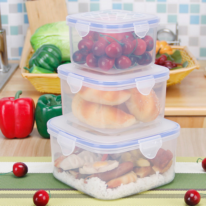 กล่องอาหารกลางวันพลาสติกสําหรั - Food Storage Tupperware บทวิจารณ์และราคา