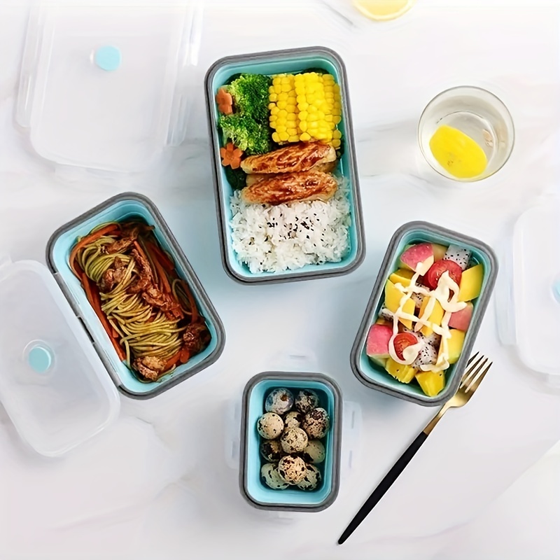 1/4 ชิ้นพับซิลิโคนภาชนะเก็บอาห - Food Storage Tupperware บทวิจารณ์และราคา