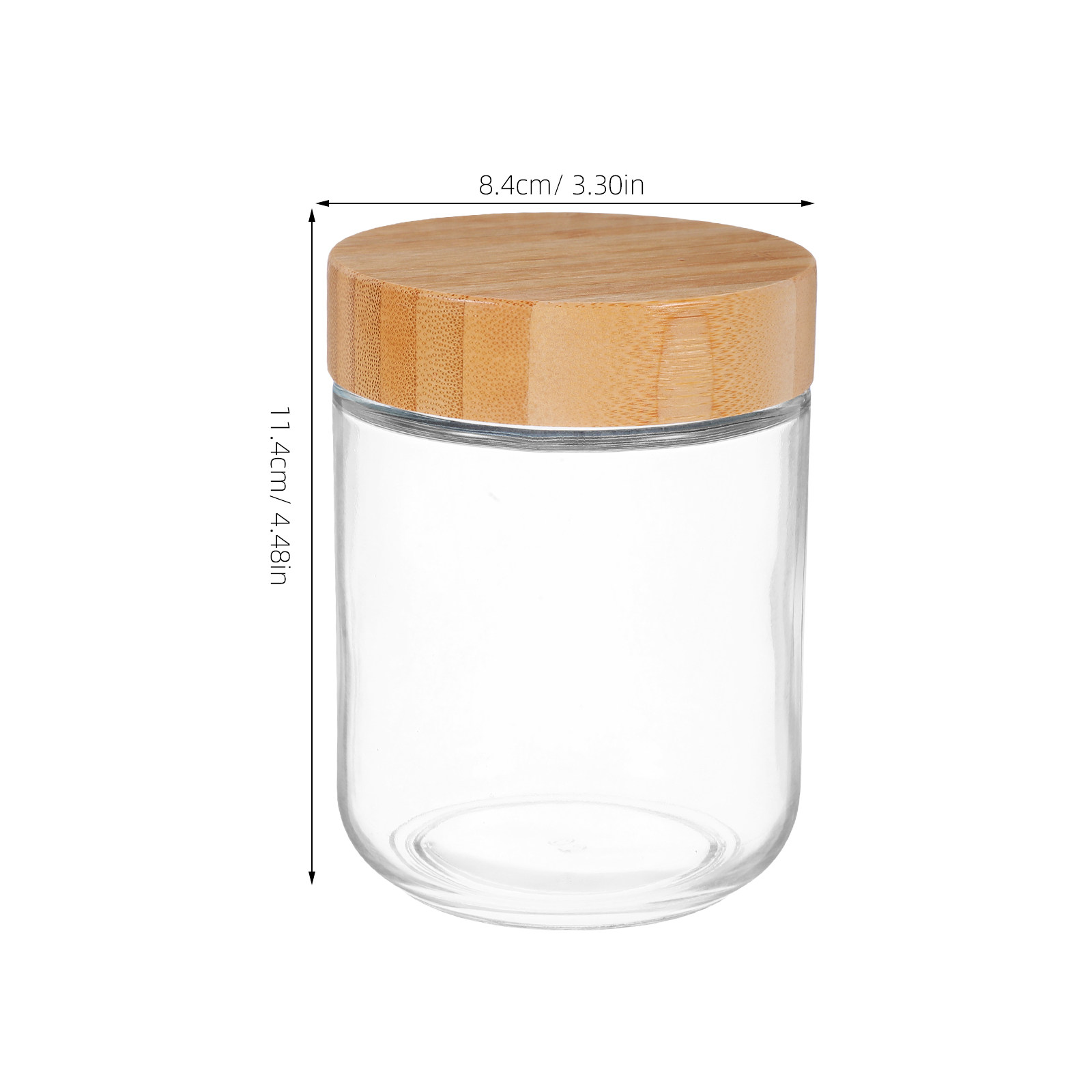 โหลแก้วเก็บอาหารในครัว 4 ชิ้น  - Food Storage With Lids บทวิจารณ์และราคา