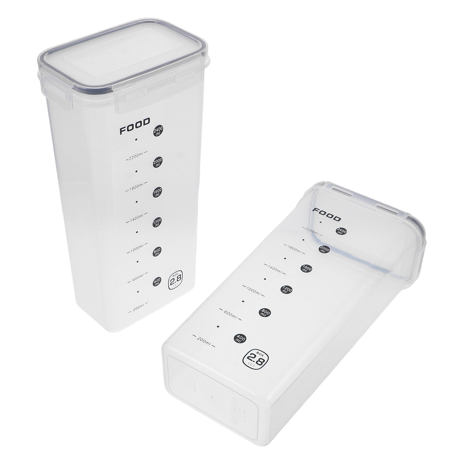 ภาชนะเก็บอาหารแห้งแบบโปร่งใส 2 - Food Storage Jars & Containers บทวิจารณ์และราคา