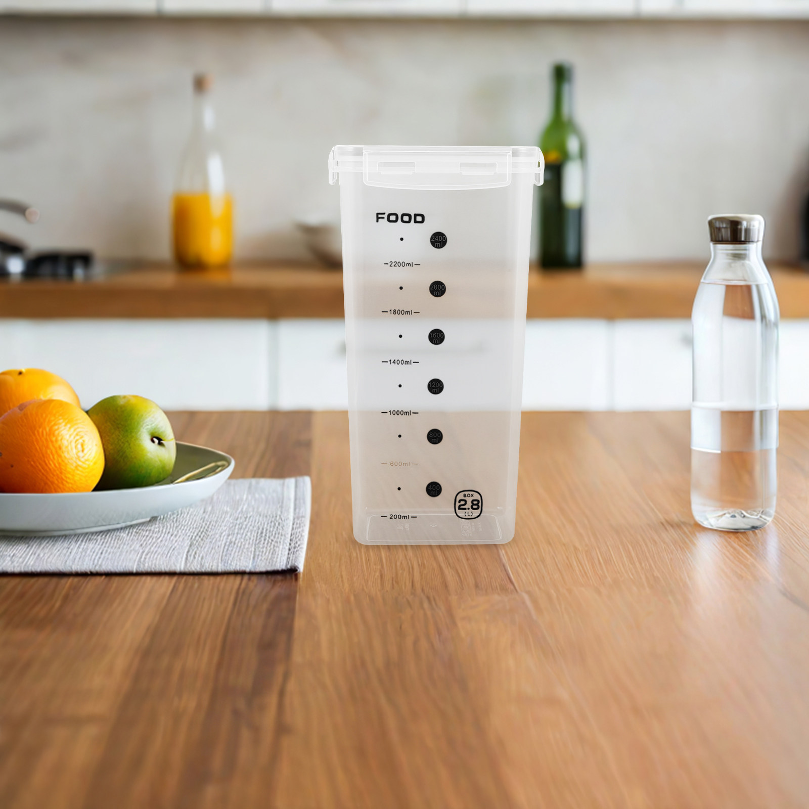 ภาชนะเก็บอาหารแห้งแบบโปร่งใส 2 - Food Storage Jars & Containers บทวิจารณ์และราคา