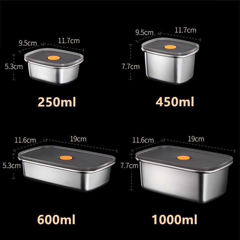 กล่องเบนโตะอาหารผลไม้แบบพกพากล - Food Storage Tupperware บทวิจารณ์และราคา