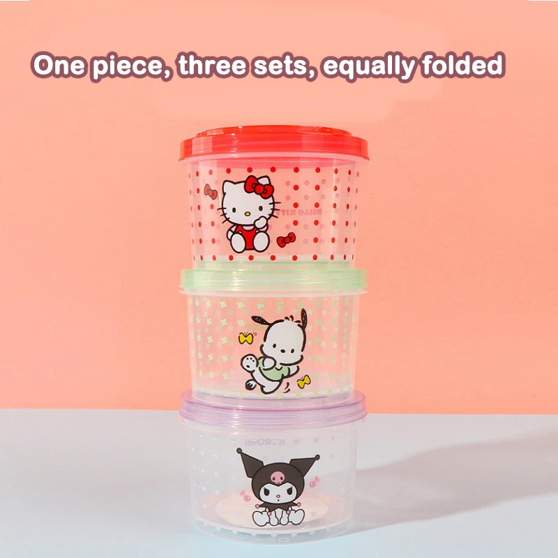 ชุดกล่องอาหารกลางวันคิตตี้ 3 ช - Food Storage Room บทวิจารณ์และราคา